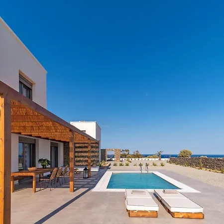 Terra D'Oro Sea View Villa With Private Pool Kiotari Exterior foto