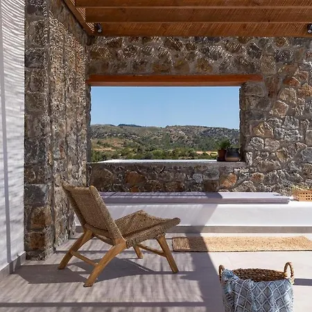 Terra D'Oro Sea View Villa With Private Pool Kiotari Exterior foto